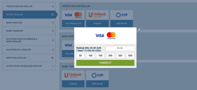 Aviator oyununu 1xbet-də real pula oynayın: depozit qoyun